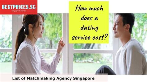 dating agency prices